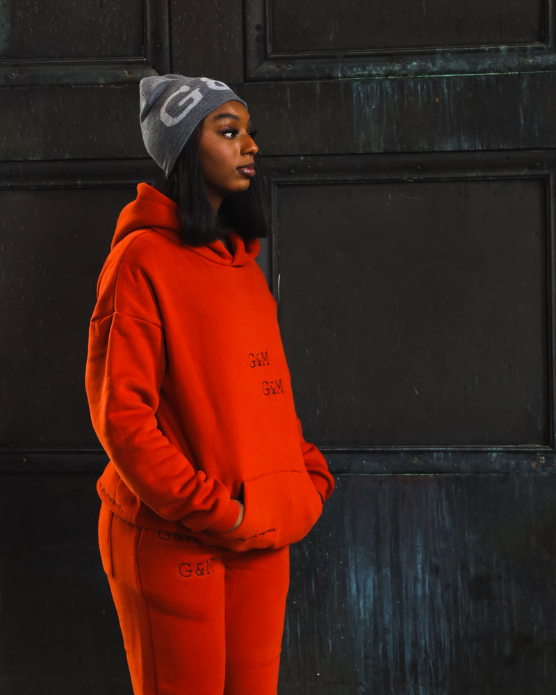 
                  
                    Load image into Gallery viewer, &amp;quot;Stay Rooted&amp;quot; Sweatpants (Paprika)
                  
                