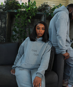 
                  
                    Load image into Gallery viewer, &amp;quot;Stay Rooted&amp;quot; Sweatpants (Cool Grey)
                  
                