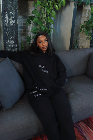 
                  
                    Load image into Gallery viewer, &amp;quot;Stay Rooted&amp;quot; Hoodie (Jet Black)
                  
                