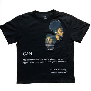 
                  
                    Load image into Gallery viewer, &amp;quot;Black present&amp;quot; Tee (Multiple Tones)
                  
                